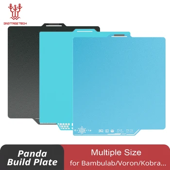 BIQU Panda Druckplatte CryoGrip Pro Beschichtung Verstopfungsfrei Federstahl Doppelseitig für BambuLab X2D