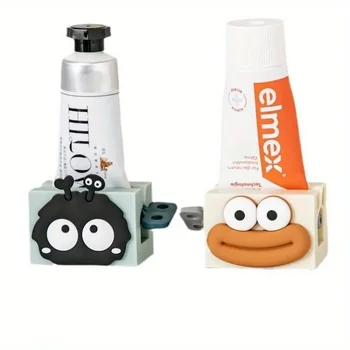Cartoon Manuelle Squeezer Zahnpasta Hause Badezimmer Gesichtsreiniger Roll Squeeze Clip Sitz Halter Zahnpasta