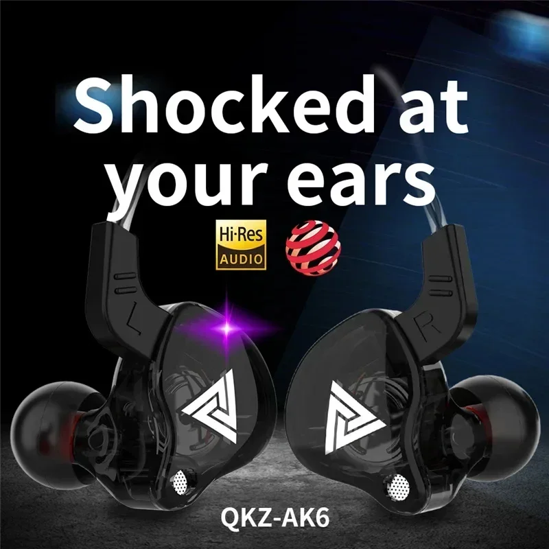 VIKEFON QKZ AK6 In-Ear-Kopfhörer mit 6 dynamischen Treibern – Bild 4