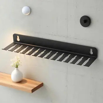 Kabel-Organizer-Halter, 13 Fächer, Stahl-Datenkabel-Organizer für die Wand, einfach zu installieren