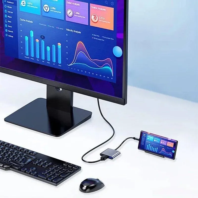 3-in-1 USB-C Hub mit 4K HDMI, USB 3.0 und PD Laden – Bild 3