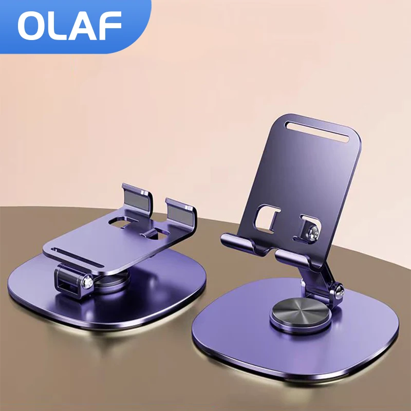 Olaf Drehtisch-Handyhalter, unterstützt Desktop-Ständer für