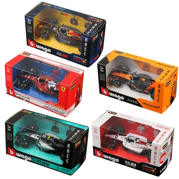 Bburago 1:43 2025 F1 Legierungsautomodell Formel Racing Druckgussspielzeug SF25 RB21 W16 MCL39 Red Bull