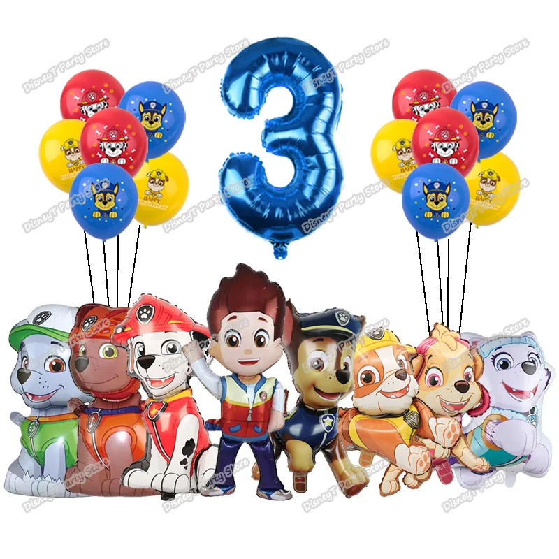 PAW Patrol Geburtstag Party Dekoration Neue Version Ballon – Bild 2
