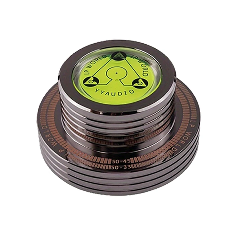 YYAUDIO Premium LP Plattenspieler-Stabilisator – legierter