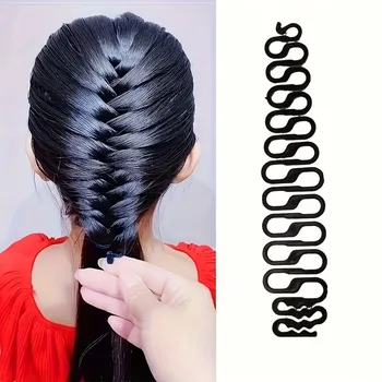 Multifunktions-Haardesign-Tool, Fischgräten-Haarstyling-Tool, Magisches Zopfdesign-Tool, Haarstyling