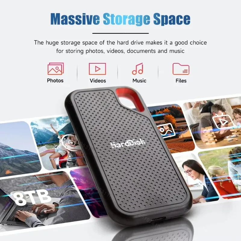 2 TB/4 TB Original Externe SSD Schnelle Übertragung Solid – Bild 3
