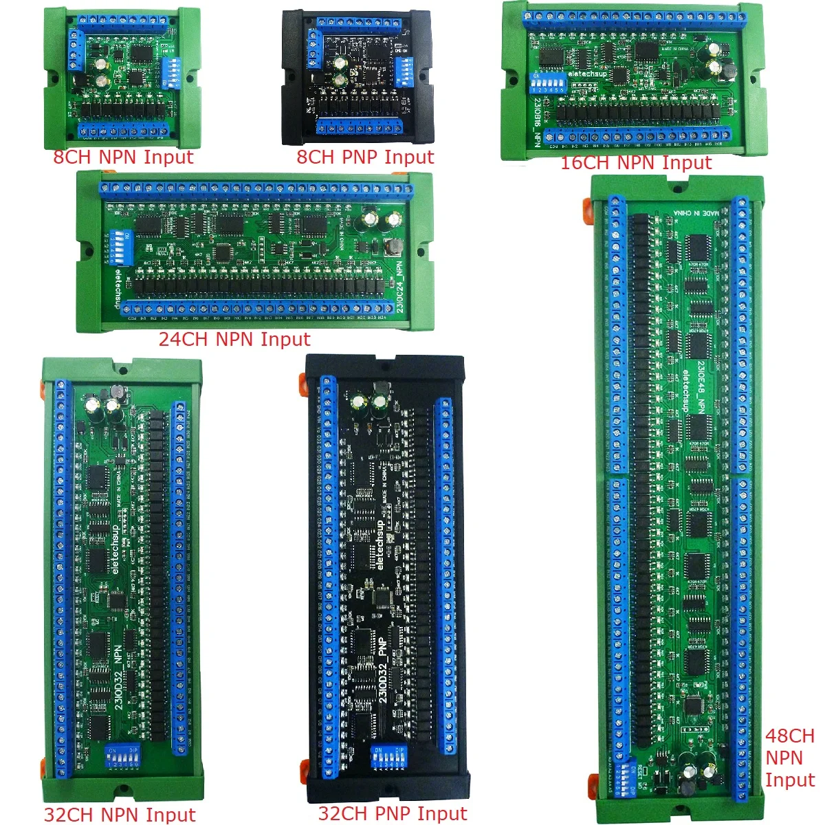 RS485 Remote IO Modul 8 16 24 32 48CH Multifunktions-SPS