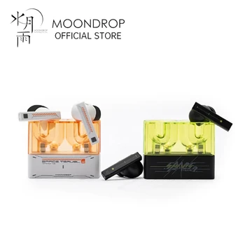 MOONDROP Space Travel 2 Kopfhörer HiFi Noise-Cancelling TWS Wireless Bluetooth 6.0 ANC Low-Latency Game Mode