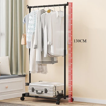 Hause einfache bodenstehende kleidung trocknen rack lagerung rack schuh und hut rack haushalt garderobe