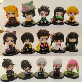 Dämonentöter Figur und Y Anime Dämonentöter: Kimetsu no Yaiba Q Version Shichiching Tanjiro Nidouzi Inosuke