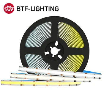 FCOB CCT LED-Lichtleiste, 640 LEDs, hohe Dichte, flexibel, FOB COB, 10 mm LED-Leuchten, RA90, 3000 K bis 6000