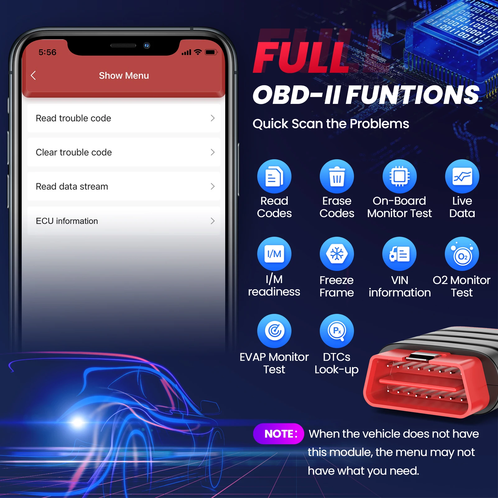 THINKCAR Thinkdiag Mini Bluetooth OBD2 Scanner Diagnosetool – Bild 3