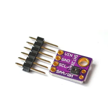 SHT31 SHT30 40 Temperatur SHT31-D Feuchtigkeit Sensor Modul Mikrocontroller IIC I2C Breakout Wetter 3V 5V