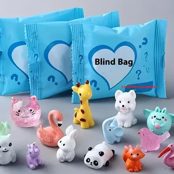 Niedliche Mini-Tier-Überraschungs-Blindbeutel - lustige Partygeschenke für Geschenke (50 Stück)