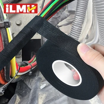 ILMH Hochtemperatur-Kabelbaum-Stoffband, hitzebeständiges Klebeband für Automobilkabelbäume