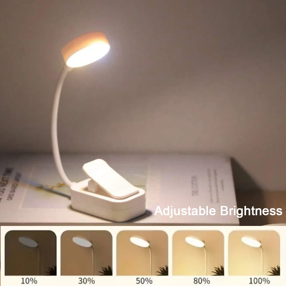 Runtowo LED-Leseleuchte zum Aufstecken, tragbare Leselampe – Bild 6
