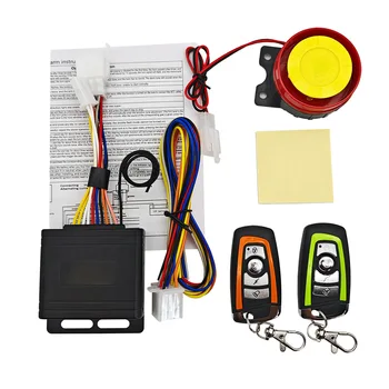 Motorrad-Alarmsystem, 1-Wege-Anti-Diebstahl-Set für Motorräder, Auto-Sicherheitsalarmsystem, DC 12 V, 125 dB
