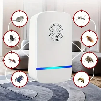Ultraschall-Schädlingsbekämpfungs-Plug-in - wirksame Insektenbekämpfung für den Innenbereich für Mücken