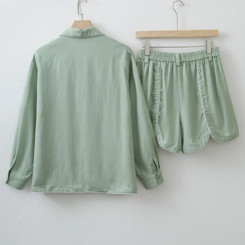 Damenmode Hemd-Kurzsets – Bild 5