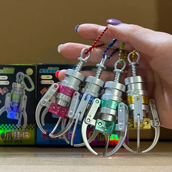 Klaue Modell Schlüsselanhänger Mini Puppe Maschine Klaue Anhänger Greifer Fingerspitze Dekompression Werkzeug