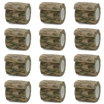 Gras Camouflage Sport Selbstklebende Elastische Bandage Wrap Band Hansaplast Für Knie Unterstützung (6 Stück)