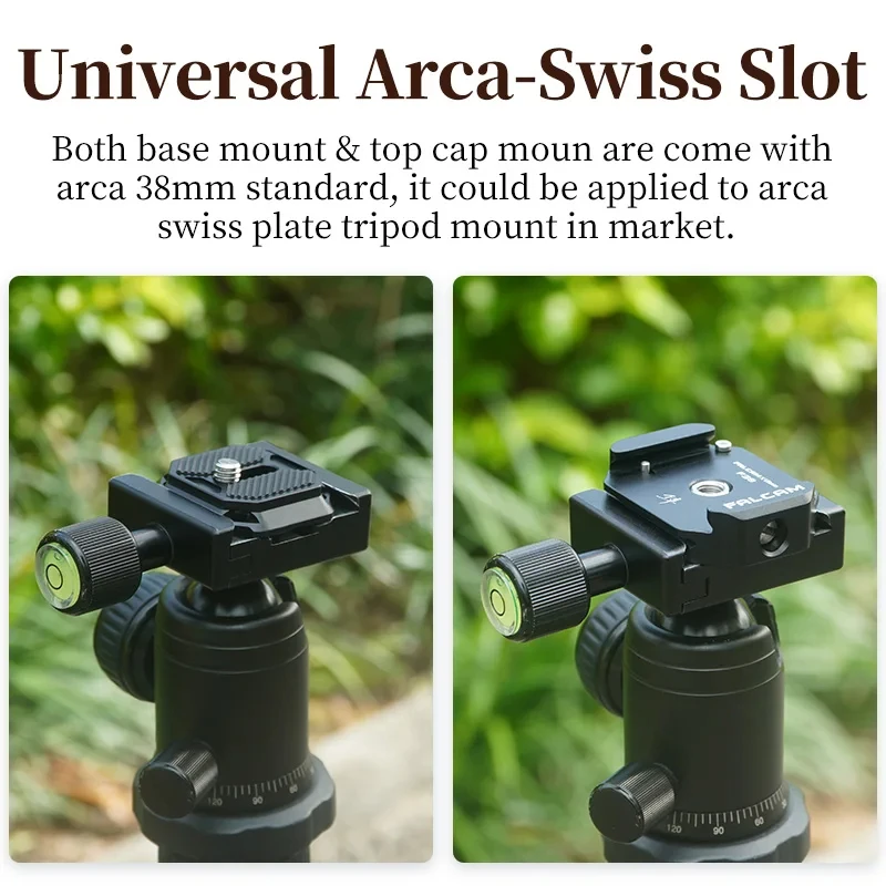 Ulanzi FALCAM F38 Universal Gimbal Arca Swiss – Bild 6