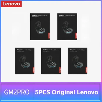 Lenovo GM2 Pro TWS Drahtlose Kopfhörer Schiebe Abdeckung Gaming Kopfhörer Bluetooth 5,3 Sport (5 Stück)
