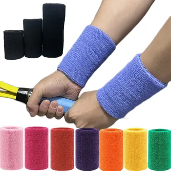Handtuch, Sport-Armbänder, Tennis-Schweißbänder, Handgelenkschutz für Basketball, Volleyball, Padel (2 Stück)