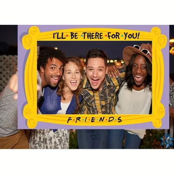 Freunde Geburtstags feier Dekorationen-Freunde themen orientierte Foto kabine Requisiten für Freunde TV-Show