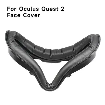 Oculus Quest 2 Gesicht Abdeckung PU Kissen Gesichts Interface Gesicht Abdeckung Fall Halterung Kit Auge Pad