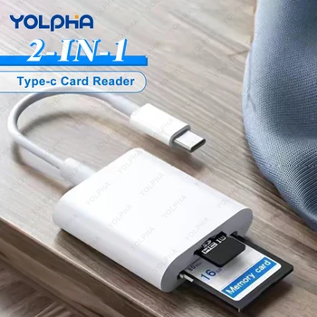 USB C Speicherkartenleser Typ C auf SD TF Adapter für iPhone15 Huawei Xiaomi SD TF Kartenleser Datenkonverter