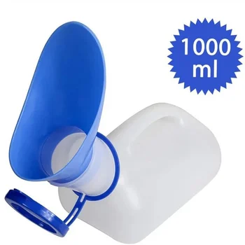 1000 ML Tragbare Toilette für Damen und Herren Auto Reise Camping Boot Urinal Outdoor-Zubehör
