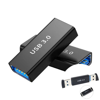 USB 3.0 Typ A Buchse auf A Buchse Adapter AF auf AF Koppler F/F Gender Changer Extender Konverter für Laptop