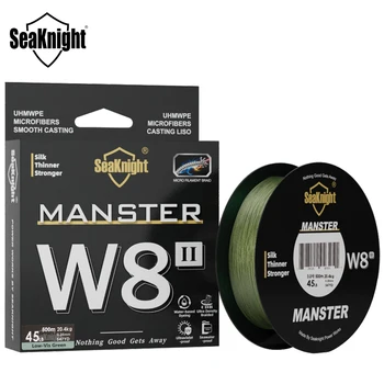 SeaKnight NEW MONSTER/MANSTER W8 II 150 M 300 M 500 M 8 Stränge Casting Braid Angelschnur 15LB-100LB Glatte