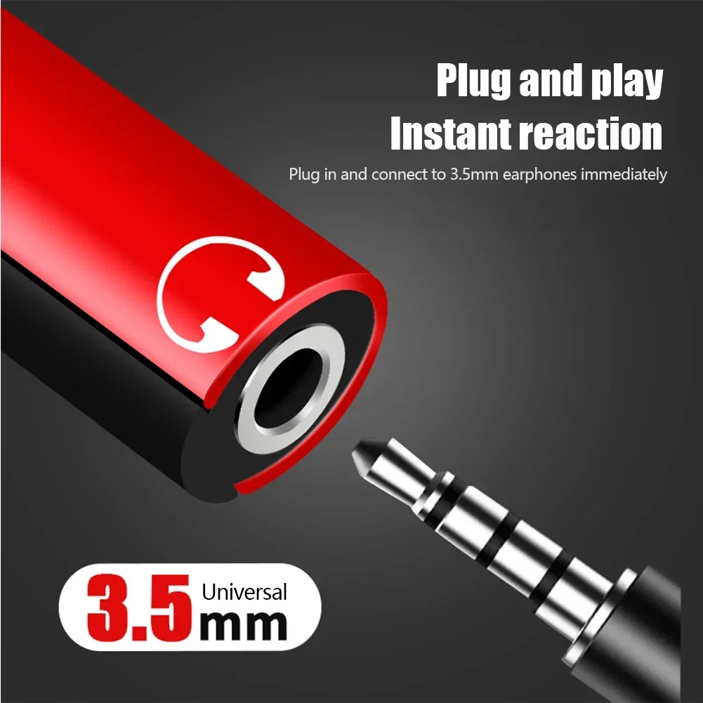 USB-C Audio-Adapter auf 3,5-mm-Klinke mit Ladeanschluss – Bild 3