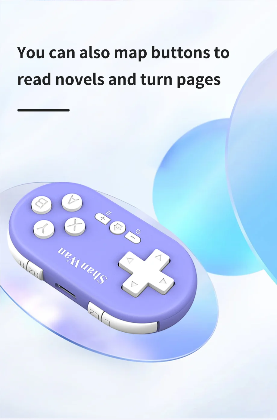 Q36XDV Mini-Game-Controller, tragbare Taschencontroller für – Bild 6