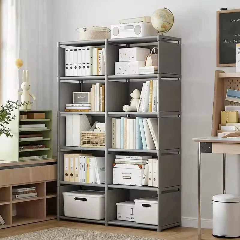 Mehrschichtiges Bücherregal, einfache Montage, Bücherregal – Bild 2