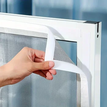 Sommer mücken sichere Tür-und Fenster gitter, erhältlich in verschiedenen Größen (weiß)