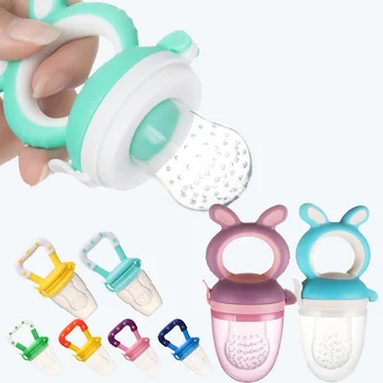 Baby Silikon Baby Obst Feeder Nahrungsergänzungsmittel Schnuller Molaren Stick Ergänzende Tragbare Kinder