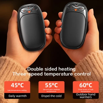 Wiederaufladbare Handwärmer, USB-betrieben, leichter Handwärmer, Geschenk für Freunde der Familie