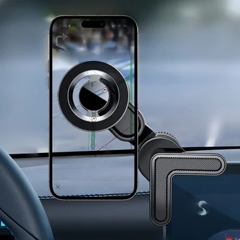 Universeller magnetischer Handyhalter für Auto-Display, 360-Grad-Drehung, starker Magnet, Autohalterung