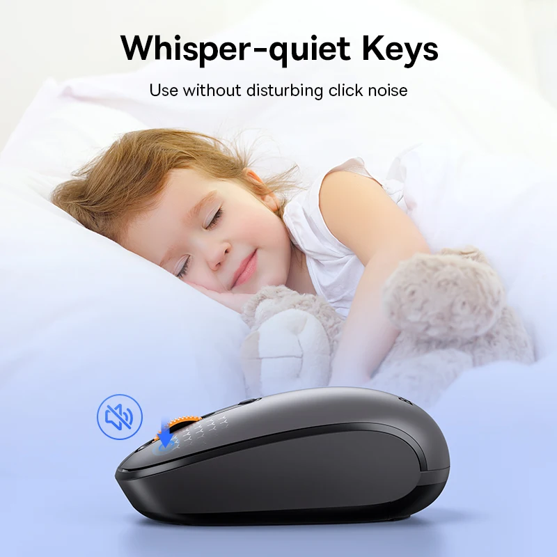 Baseus Maus Bluetooth Wireless Computer 1600DPI Stille Maus – Bild 6
