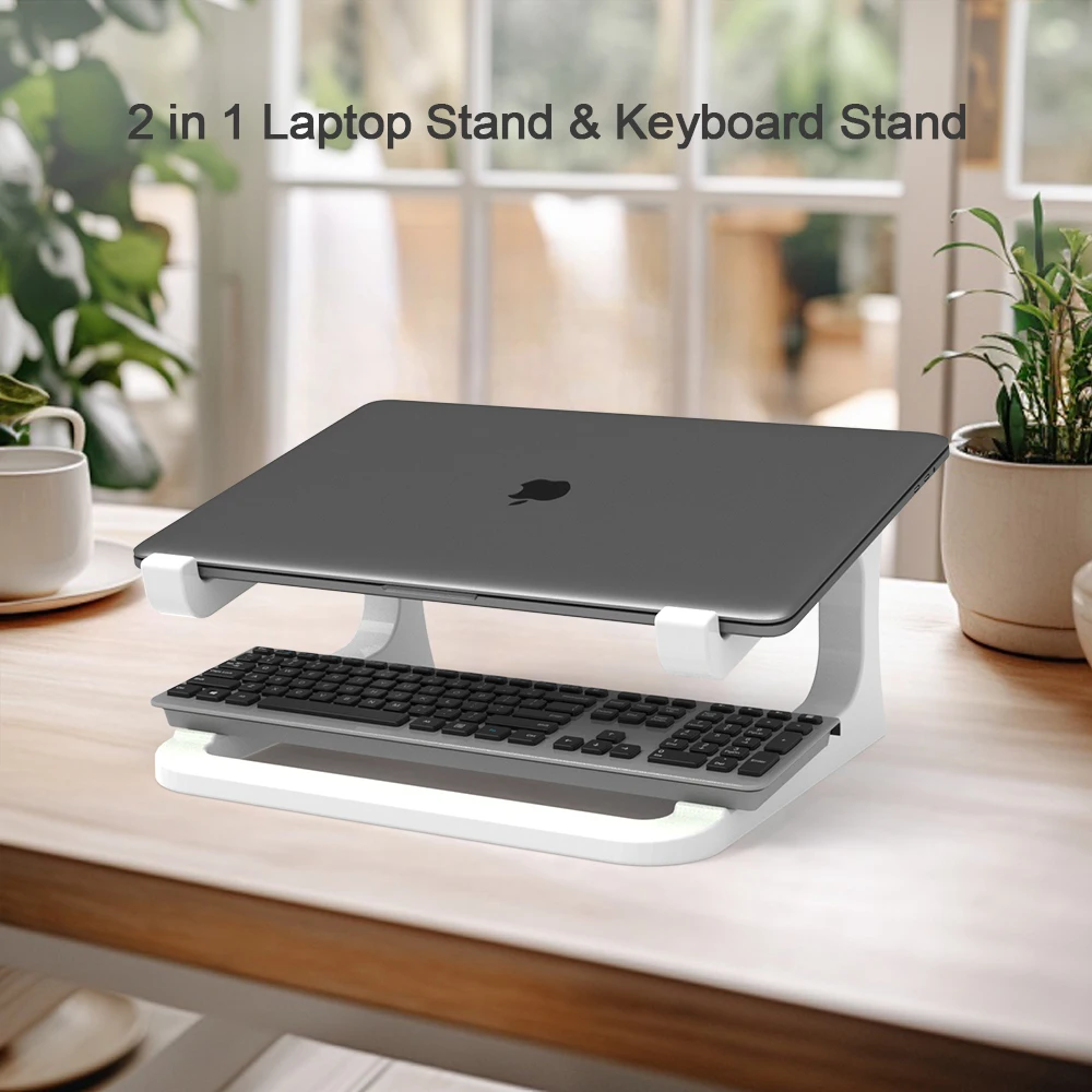 Ergonomischer Laptopständer mit Tastaturständer – tragbarer – Bild 2