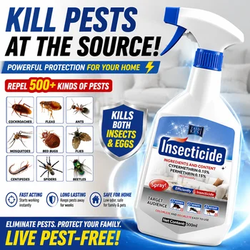 Kakerlakenkiller-Insektizid, Bett-Spezifisches Insektizid, Hocheffizientes Insektenschutzspray, Flohkiller