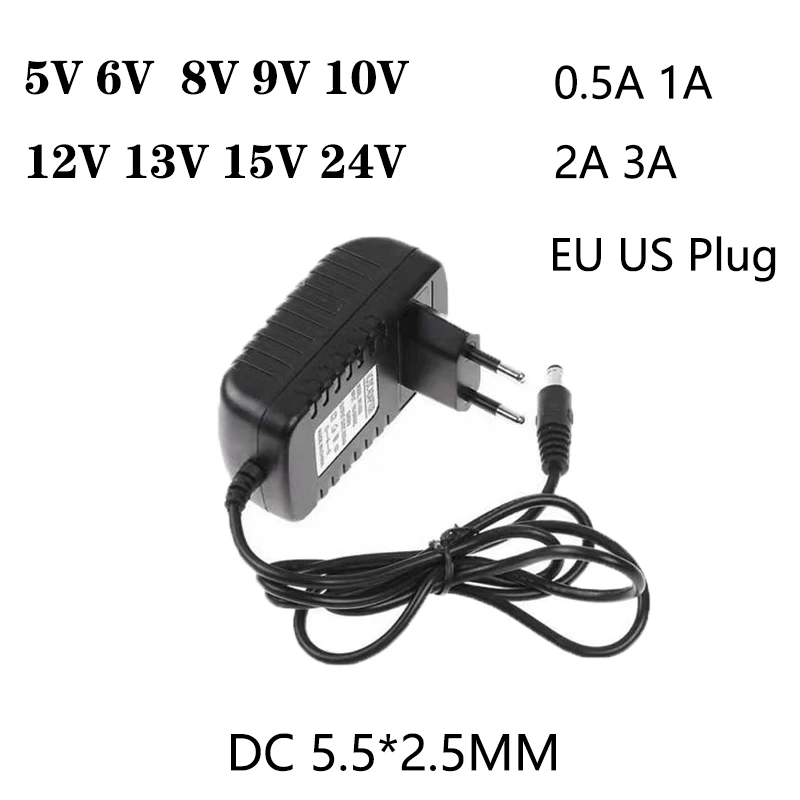 AC DC 5V 9V 12 Volt Netzteil 110V 220V zu 5V 6V 8V 12V 13V