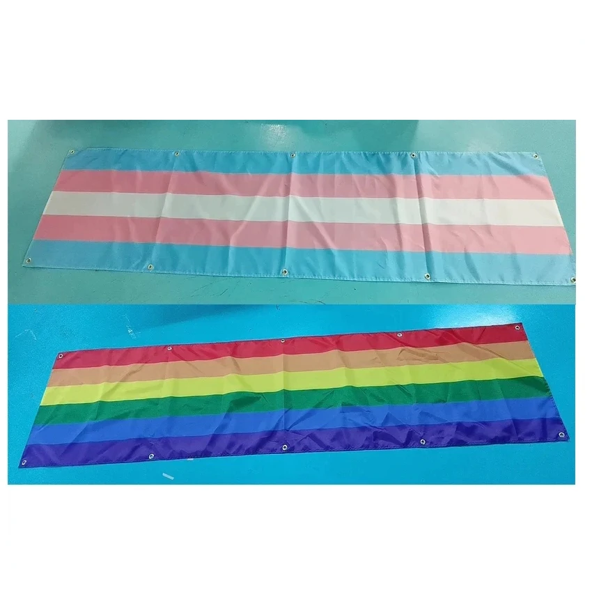 Individuelles Banner Personalisierte 2x8FT Flagge Dekoratives – Bild 3