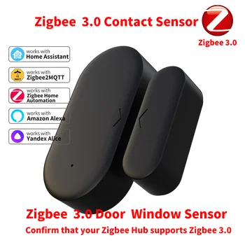 Zigbee 3.0 Kontaktsensor Türsensor Fenstersensor Zigbee-Hub erforderlich Kompatibel mit Home Assistant Yandex