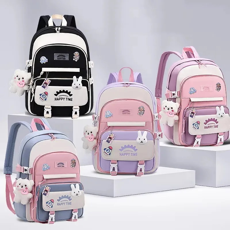 Grundschule Rucksack Für Kinder Kawaii Mädchen Schule Tasche – Bild 2