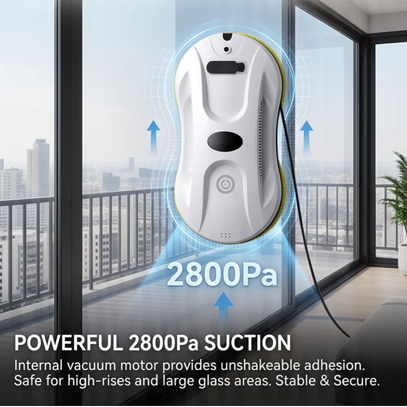 USV-System Roboter-Fensterreiniger, Staubsauger, Smart Home – Bild 2